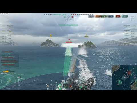 World Of Warships Random Battle Gameplay With SEJONG Cruiser (No Commentary Gameplay)