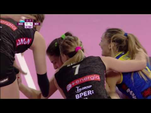 Liu Jo Nordmeccanica Modena-Novara: le difese di Brakocevic e la pipe di Ozsoy