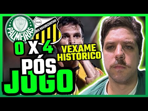 PÓS-JOGO | PALMEIRAS 0 x 4 NOVORIZONTINO | NÃO FOI UM ACIDENTE
