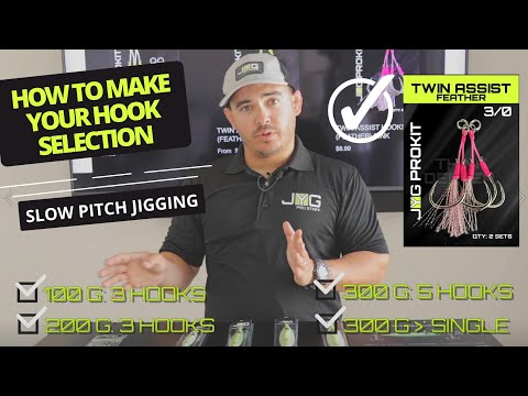 How to select the right hooks for Slow Pitch Jigging  - JYG PROFISHING