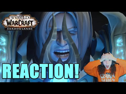 Anduin Raid Finale Cinematic REACTION | Shadowlands: Eternity's End 9.2