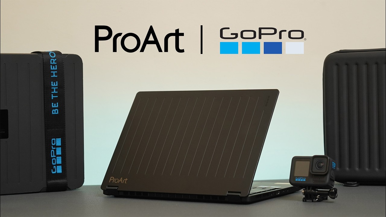 Laptop Kecil Ini RAMnya 128 Giga!!! - Asus ProArt x GoPro