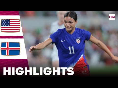 United States vs Iceland | Highlights | International Women's Friendly 25-10-2024