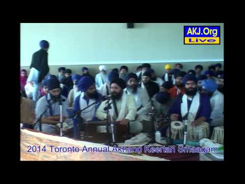 081 Toronto July 2014 Smaagam - Friday Morning Keertan - Bh. Apardeep Singh Jee UK