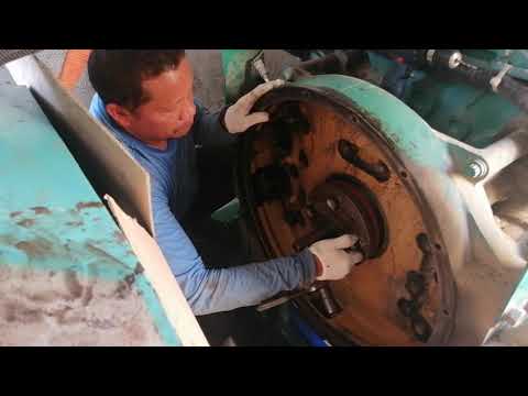 oil seal CHANGE KTA50 CUMMINS IS IN SITE PROJECT PART 2