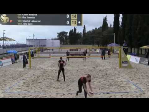 Holtwick Semmler vs Laboureur Sude   Round 3   Sochi Open 2016   Beach Volleyball World Tour