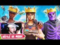 JE ME SUIS INCRUSTÉ DANS UN DÉFILÉ DE MODE AVEC UN SKIN ULTRA RARE sur Fortnite !😱(Ils sont jaloux)