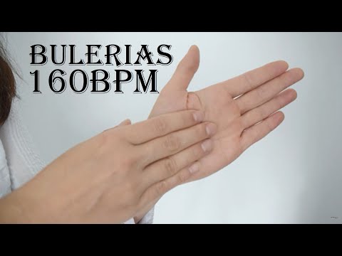Bulerias Palmas compas 160bpm (for flamenco guitar exercise)