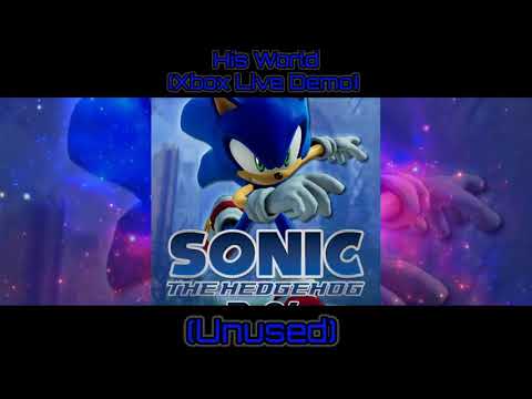 Sonic 06 His World Xbox live demo (unused)