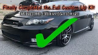 How to install rear RS lip Scion tC (2008)