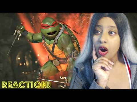 INJUSTICE 2 - TMNT GAMEPLAY TRAILER REACTION!! Teenage Mutant Ninja Turtles