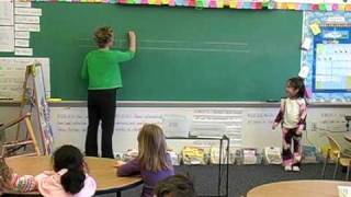 Kindergarten Pre-Writing Lesson: Building Sentences