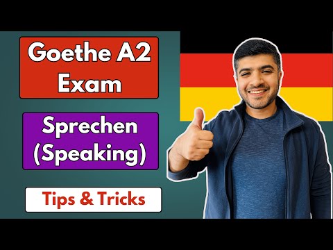 Goethe A2 Exam Sprechen | All Parts Explained | With Tips & Tricks