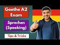 Goethe A2 Exam Sprechen All Parts Explained With Tips Tricks