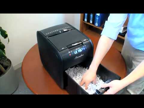 Swingline® Stack-and-Shred™ 80X Hands Free Shredder Overview