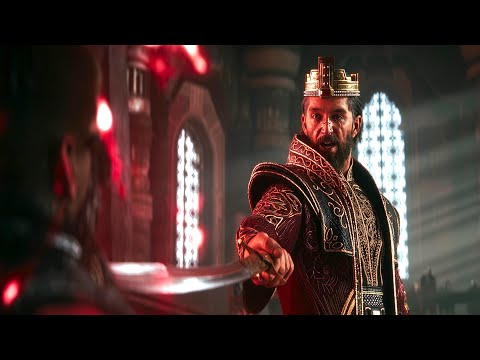 Secret Level ♢ New World 👑 The Once And Future King ♢ 3 of 4 ♢ Arnold Schwarzenegger & Scaevola