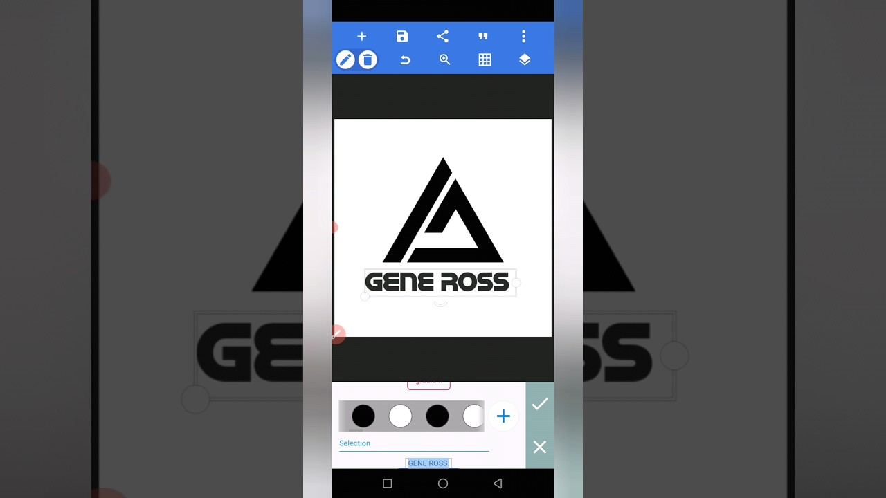 How to Design a Logo Using PixelLab #logos