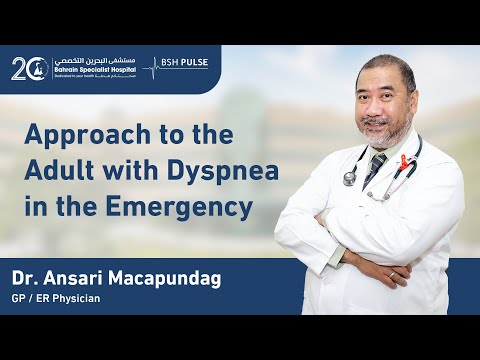 Approach to the Adult with Dyspnea in the Emergency By Dr. Ansari Macapundag