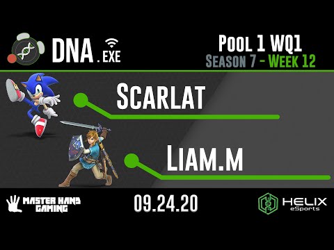DNA.EXE S7:W12 - Scarlat (Sonic) vs Liam.m (Link) - Pool 1 WR1