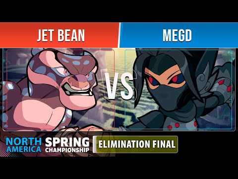 jet bean VS megd - Elimination Final - NA - Brawlhalla Spring Championship 2022