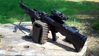 Shooting the M60e4 / Mk43 Mod 1 Machine Gun 