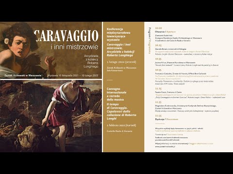 CARAVAGGIO SEMINAR AT THE ROYAL CASTLE, WARSAW