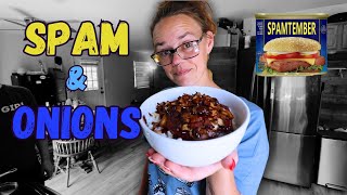Easy Spam & Onions Recipe | #spamtember | Hamakua Homestead