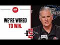 HC Brian Dutcher speaks after San Diego State UPSETS No. 1 Alabama [FULL PRESSER] | CBS Sports
