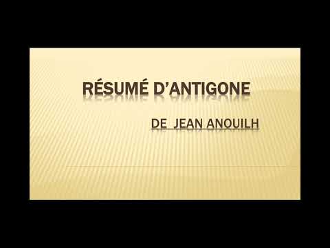 Résumé d'Antigoneملخص شامل