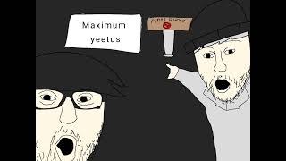 Two soyjaks meme