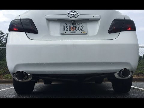 CUSTOM DUAL EXHAUST FOR MY CAMRY (MAGNAFLOW)