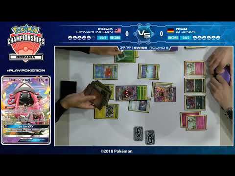TCG Malik Hisyam Zaihan Vs Nico Alabas -2018 Oceania International Championships Swiss R8