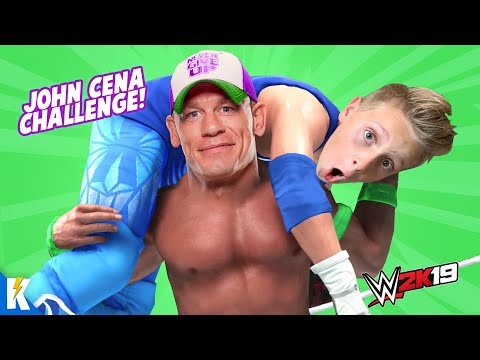 John Cena Challenge in WWE 2k19 (Rise of Little Flash Part 10!) K-City GAMING