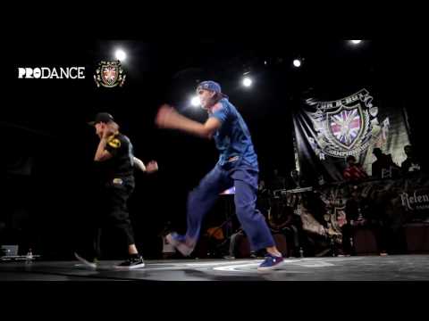 Funky J & Vovan vs Pancake Bros | LOCKING | SEMI FINAL | UK BBOY CHAMPIONSHIPS 2017