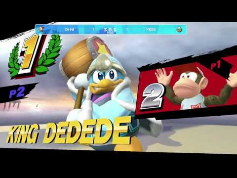 SOS17 Pools - Dr. Fil (Diddy Kong) vs PKBS (Sheik/King Dedede)