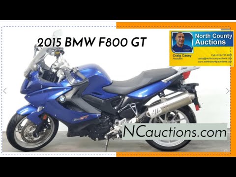 2015 BMW F800 GT Motorcycle NCauctions.com