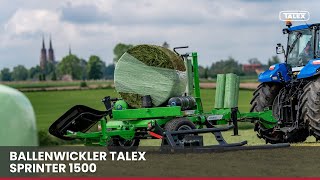 Baliaci stroj TALEX Sprinter 1500 za špeciálnu cenu v rámci predobjednávkovej akcie na veľtrhu Agromashexpo 2024