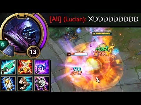 Jax but his AP Scales with 4 different things and can one shot you in a single click