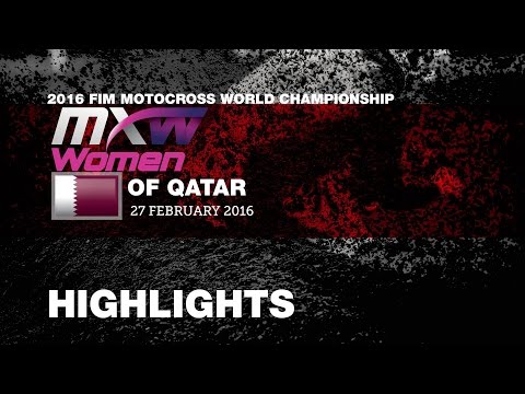 MXGP of Qatar WMX Race 1 Highlights 2016