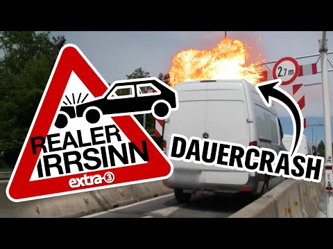Realer Irrsinn: Höhenbeschränkung im Dauercrash in Fürth | extra 3