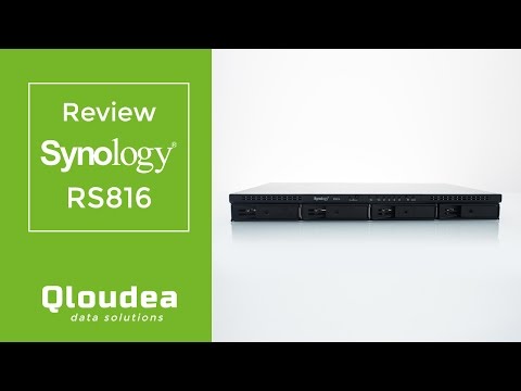Review Synology RS816 NAS 4 Bahías Doble núcleo, 1GB DDR3