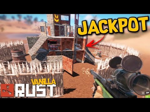 Rust Vanilla 🏰  Base De Metal FULL |  JACKPOT - Rust