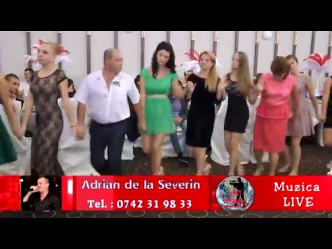 Adrian de la Severin - Nunta Gianina si Dani Nitu - Live 2015 - Hore , Sarbe si Manele