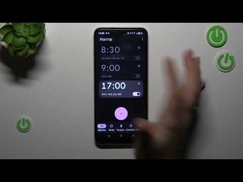 Cómo configurar la alarma en REALME C33 - poner el despertador
