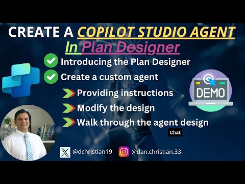 Copilot Studio: How to Build Your First Agent in Plan Designer Copilot Studio: How to Build Your First Agent in Plan Designer