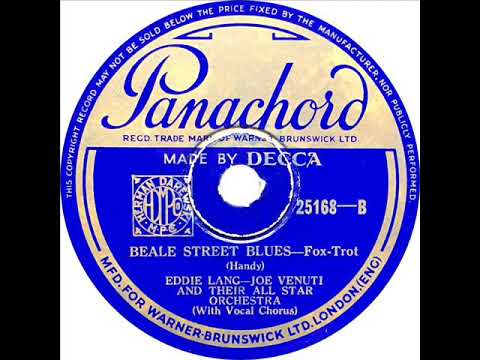 Thumbnail for Eddie Lang, Joe Venuti - Beale Street Blues (Jack Teagarden) by J.O.E.