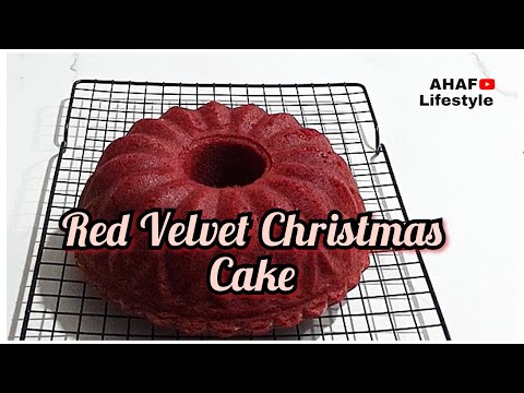 Red Velvet Christmas Cake Recipe || Moist and Super Delicious