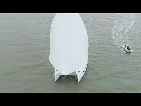 New twizzle sail for the Nautitech 46 Open Catamaran, North Sails UK