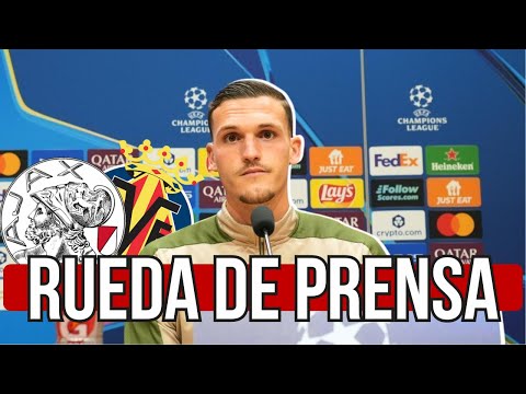 Rafa Marín rueda de prensa antes del Villarreal-Ajax