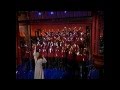 Odetta and Boys Choir of Harlem on first Letterman show after 9/11 "This Little Light of Mine"